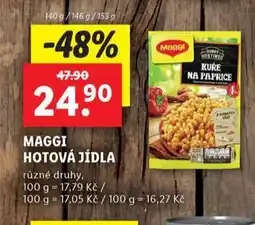 Lidl Maggi hotová jídla nabídka