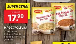 Lidl Maggi polévka nabídka