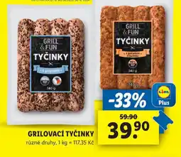 Grilovací tyčinky
