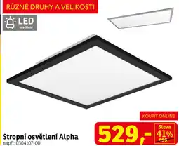 Asko Stropní osvětlení Alpha nabídka