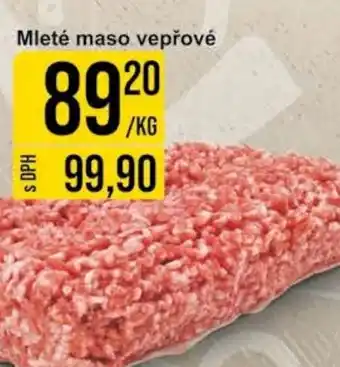Jip Mleté maso vepřové nabídka