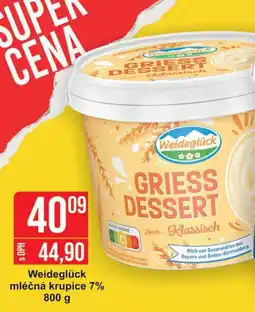 Jip Weideglück mléčná krupice 7% nabídka
