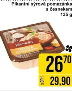 Jip Pikantní sýrová pomazánka s česnekem nabídka