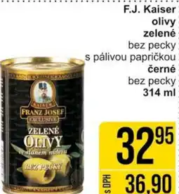 F.J. Kaiser olivy zelené