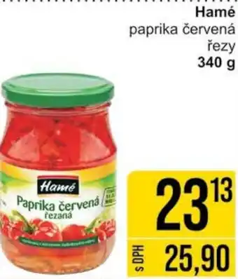 Jip Hamé paprika červená řezy nabídka