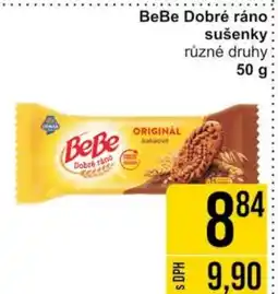 Jip BeBe Dobré ráno sušenky nabídka