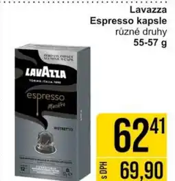 Jip Lavazza Espresso kapsle nabídka