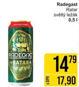Jip Radegast Ratar světlý ležák 0,5 l. nabídka