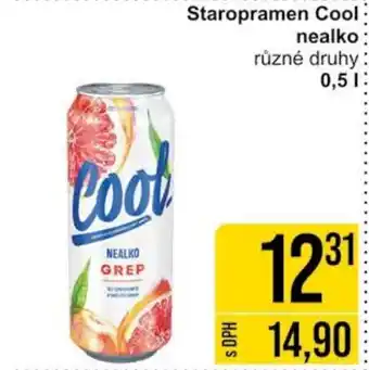 Jip Staropramen Cool nealko nabídka