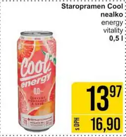 Jip Staropramen Cool nealko nabídka