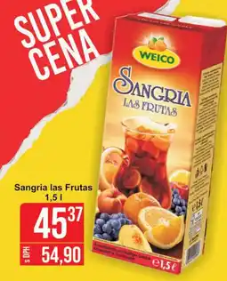 Jip Sangria las Frutas 1,5 l. nabídka