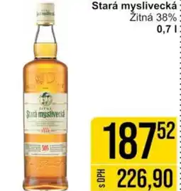 Jip Stará myslivecká Žitná 38% 0,7 l. nabídka