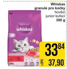 Jip Whiskas granule pro kočky nabídka
