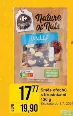 Jip Směs ořechů s brusinkami 120 g nabídka