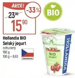 Globus Hollandia BIO Selský jogurt nabídka