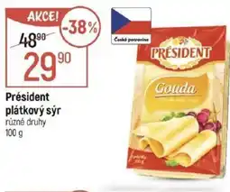 Globus Président plátkový sýr nabídka