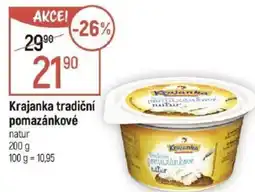 Globus Krajanka tradiční pomazánkové nabídka