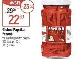 Globus Globus Paprika řezaná nabídka