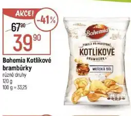 Globus Bohemia Kotlíkové brambůrky nabídka