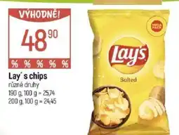 Globus Lay's chips nabídka