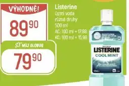 Globus Listerine Ústní voda nabídka