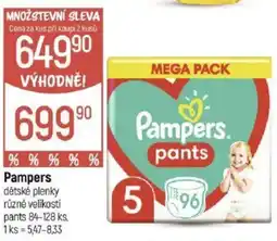 Globus Pampers nabídka