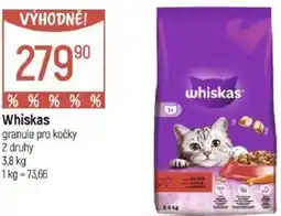 Globus Whiskas nabídka
