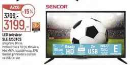 Globus LED televizor SLE 3230TCS nabídka