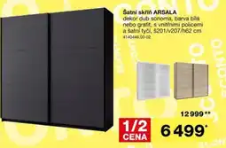 Sconto Šatní skříň ARSALA nabídka