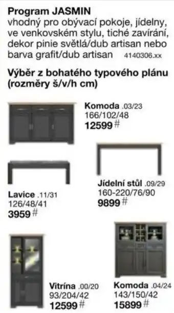 Sconto Program JASMIN nabídka