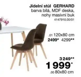 Sconto Jídelní stůl GERHARD nabídka