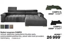 Sconto Sedací souprava CAMPO nabídka