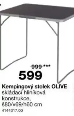 Kempingový stolek OLIVE