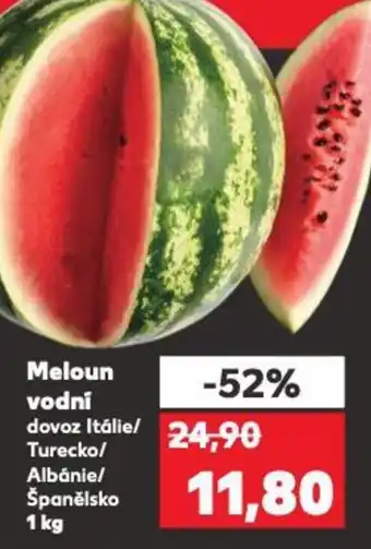 Kaufland Meloun vodní nabídka