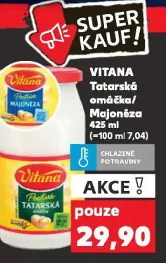 Kaufland VITANA Tatarská omáčka/ Majonéza nabídka