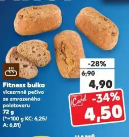 Kaufland Fitness bulka nabídka