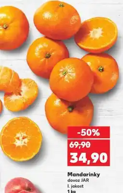 Kaufland Mandarinky nabídka