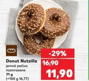 Kaufland Donut Nutzilla nabídka