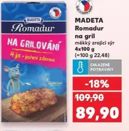 Kaufland MADETA Romadur na gril nabídka