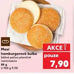 Kaufland Maxi hamburgerová bulka nabídka
