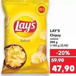 Kaufland LAY'S Chipsy nabídka