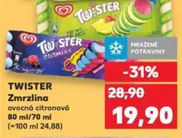 Kaufland TWISTER Zmrzlina nabídka
