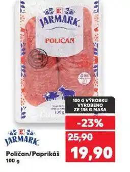Kaufland Poličan/Paprikáš nabídka