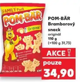 Kaufland POM-BÄR Bramborový snack nabídka