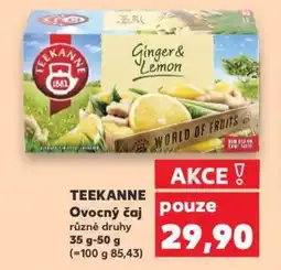 Kaufland TEEKANNE Ovocný čaj nabídka