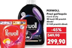 Kaufland PERWOLL Prací gel/kapsle nabídka