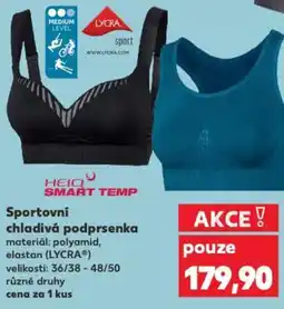 Kaufland Sportovní chladivá podprsenka nabídka