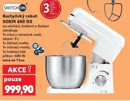 Kaufland Kuchyňský robot SOKM 600 D3 nabídka
