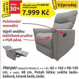 Harper relaxační křeslo