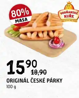 Terno ORIGINÁL ČESKÉ PÁRKY nabídka